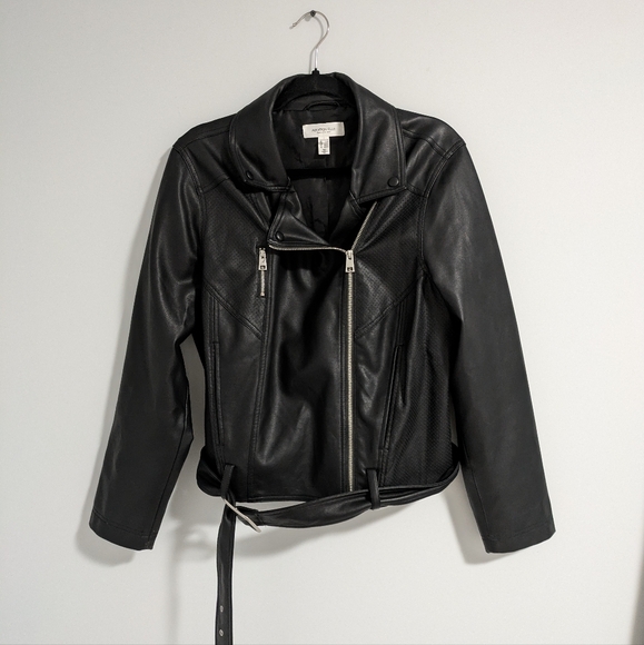 Leather Bomber Jacket - Picture 2 of 5